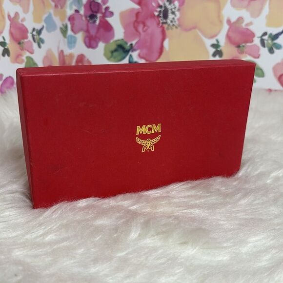 💯Authentic MCM Armour Visetos Monogram Studded Python🍀 - Picture 6 of 14